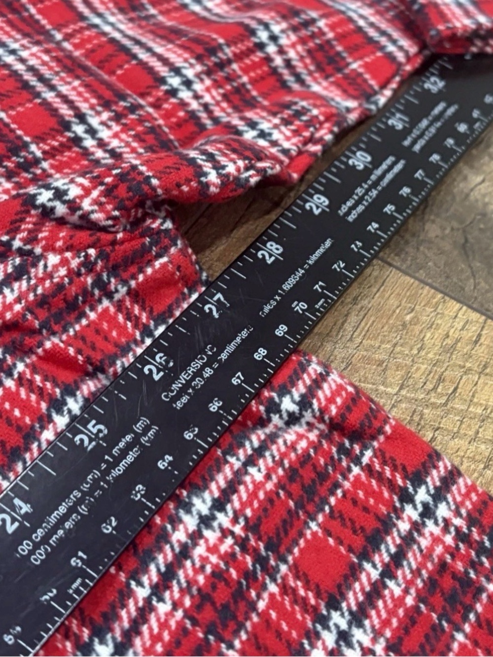 Vintage 80s Big Mac Heavyweight Plaid Flannel Long Sleeve Shirt XL Red - Picture 6 of 7